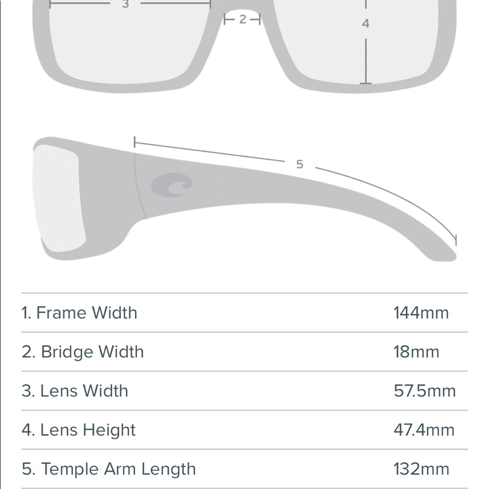 Costa Waterwoman 2 Sunglasses 580G - Picture 10 of 13